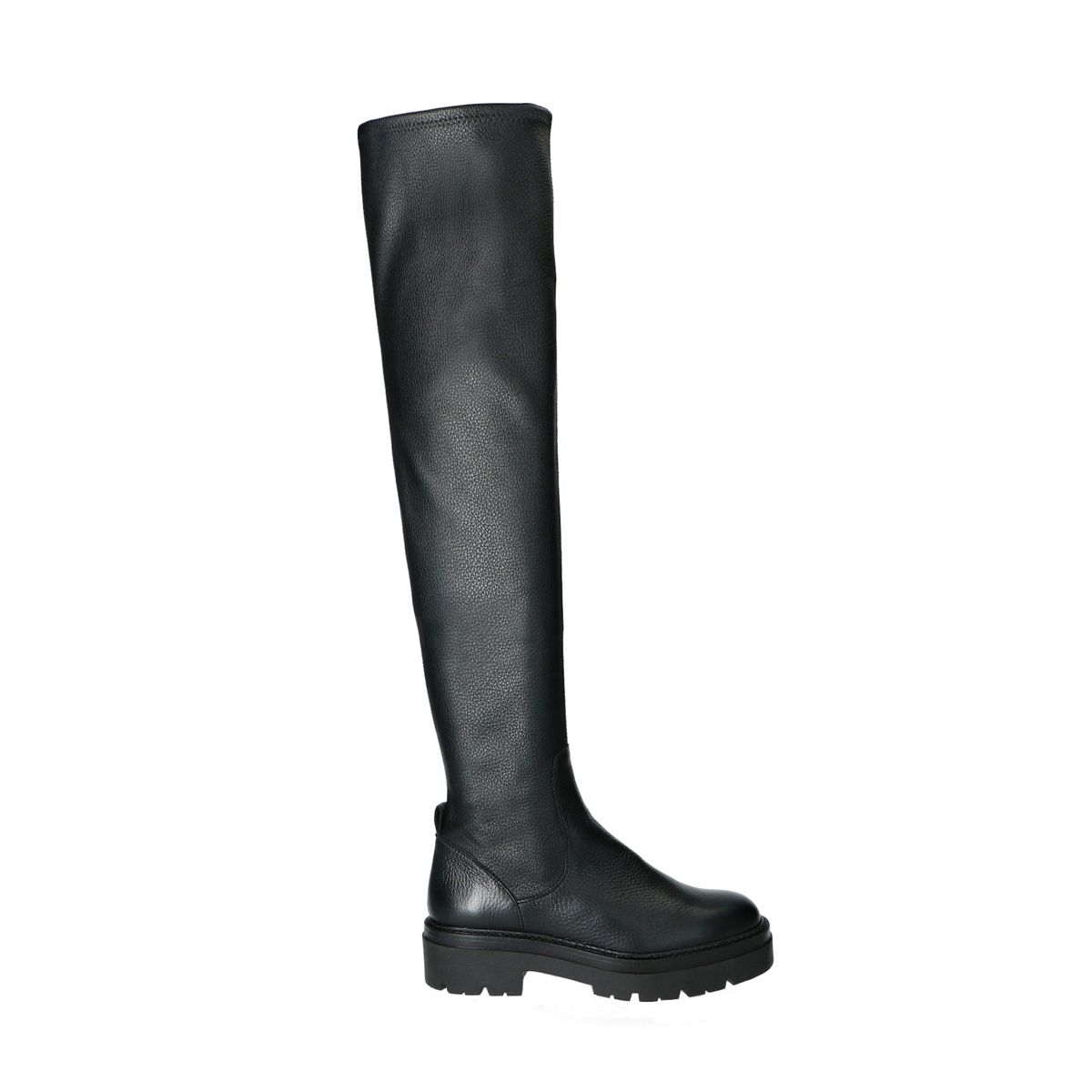 Hohe schwarze Chelsea Boots