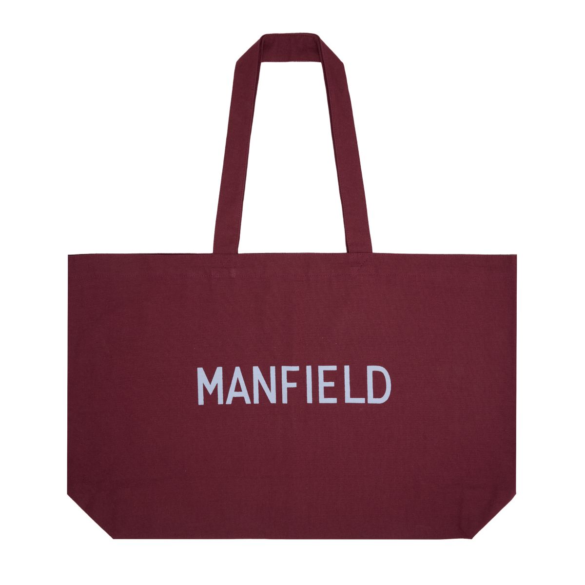 Bordeauxrode stoffen shopper