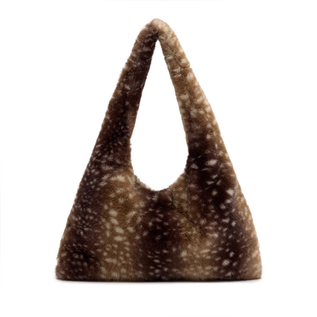 Manfield Bruine Bambi Schoudertas