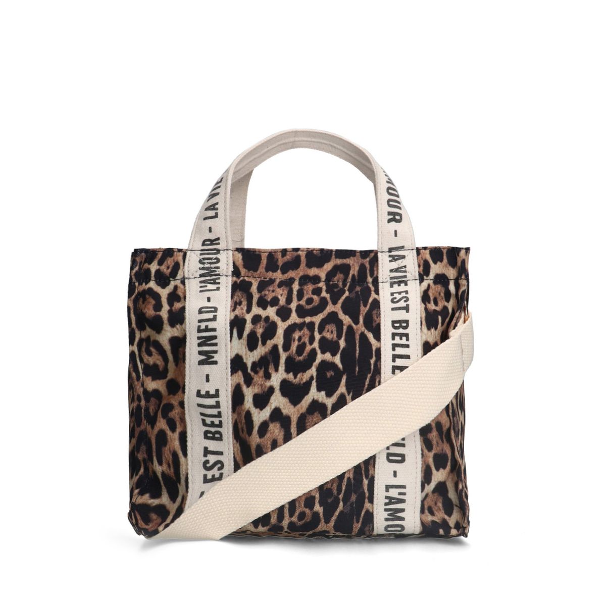 Leopard mini shopper
