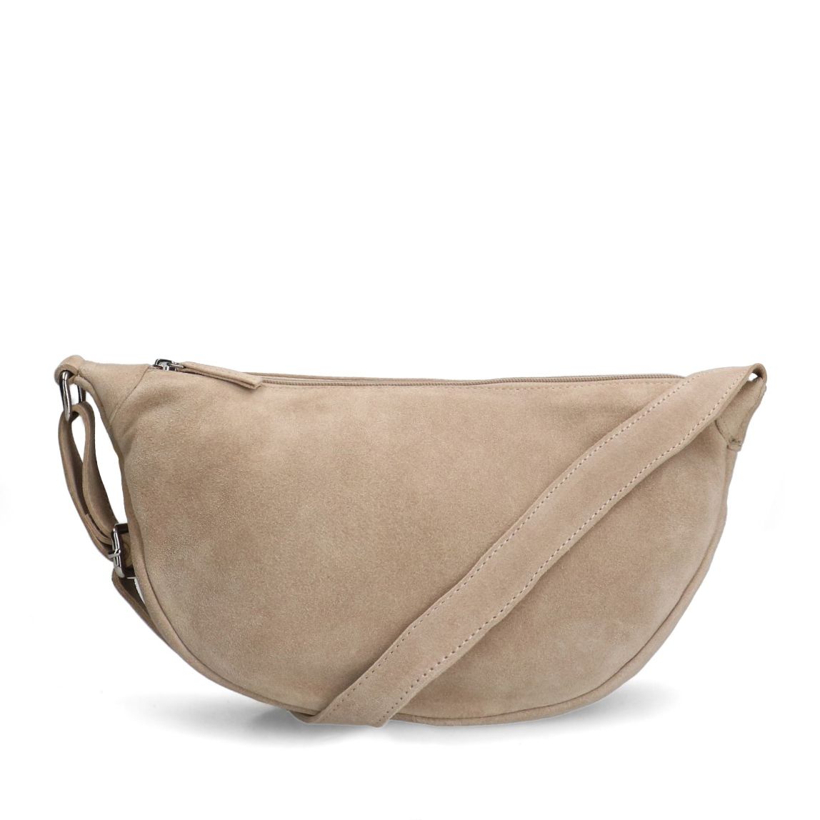 Beige suède bum bag