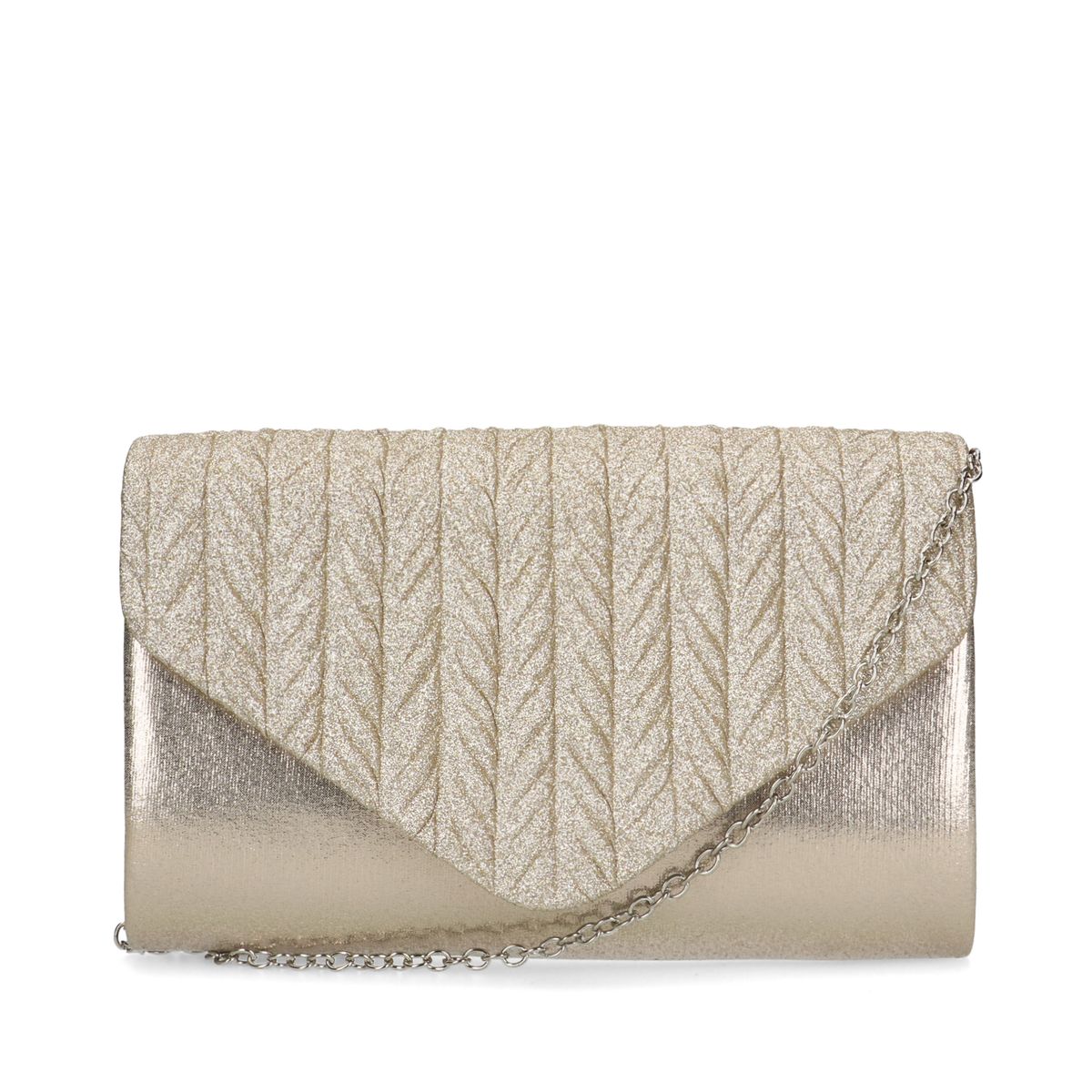 Goudkleurige glittertas