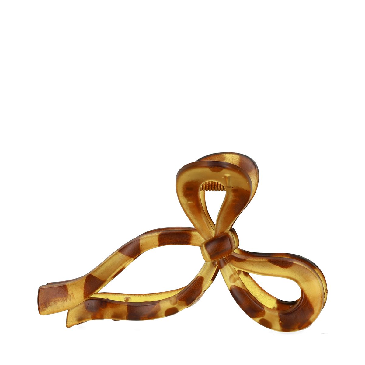 Leopard bruine haarklip