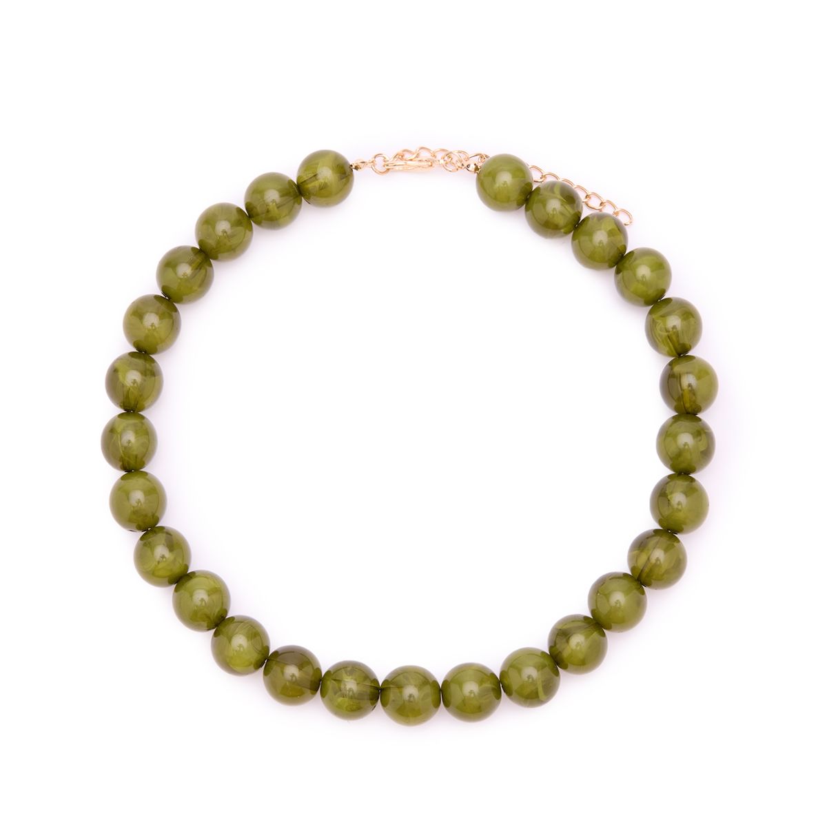 Groene parelketting