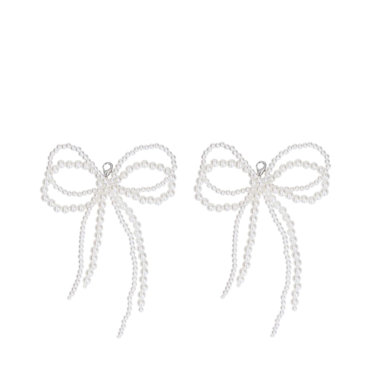 Parel clip-on strikjes