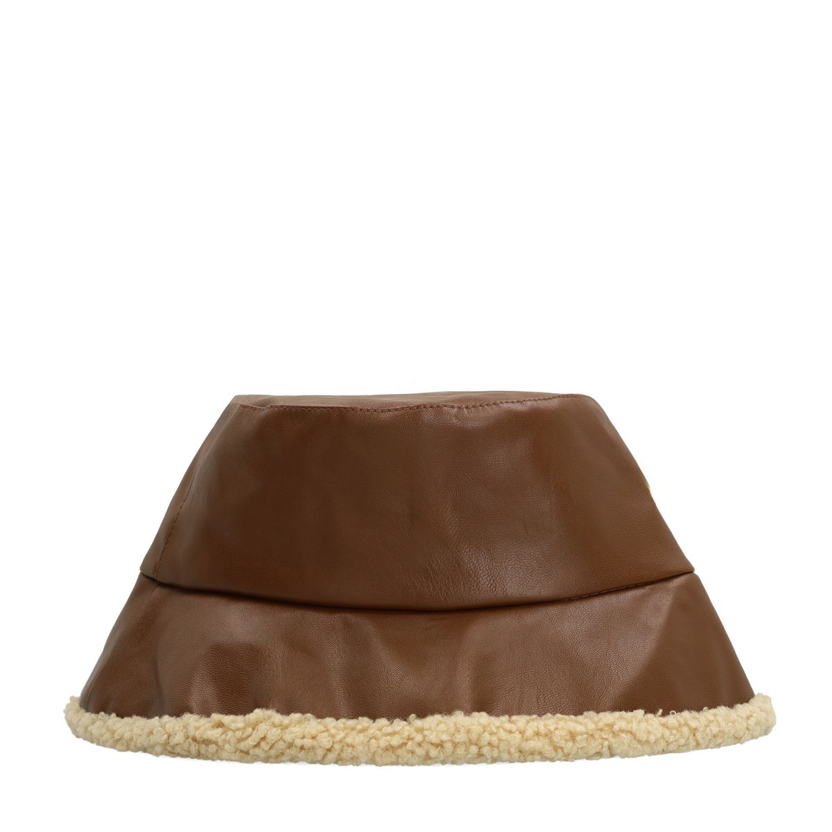 Bruine bucket hat