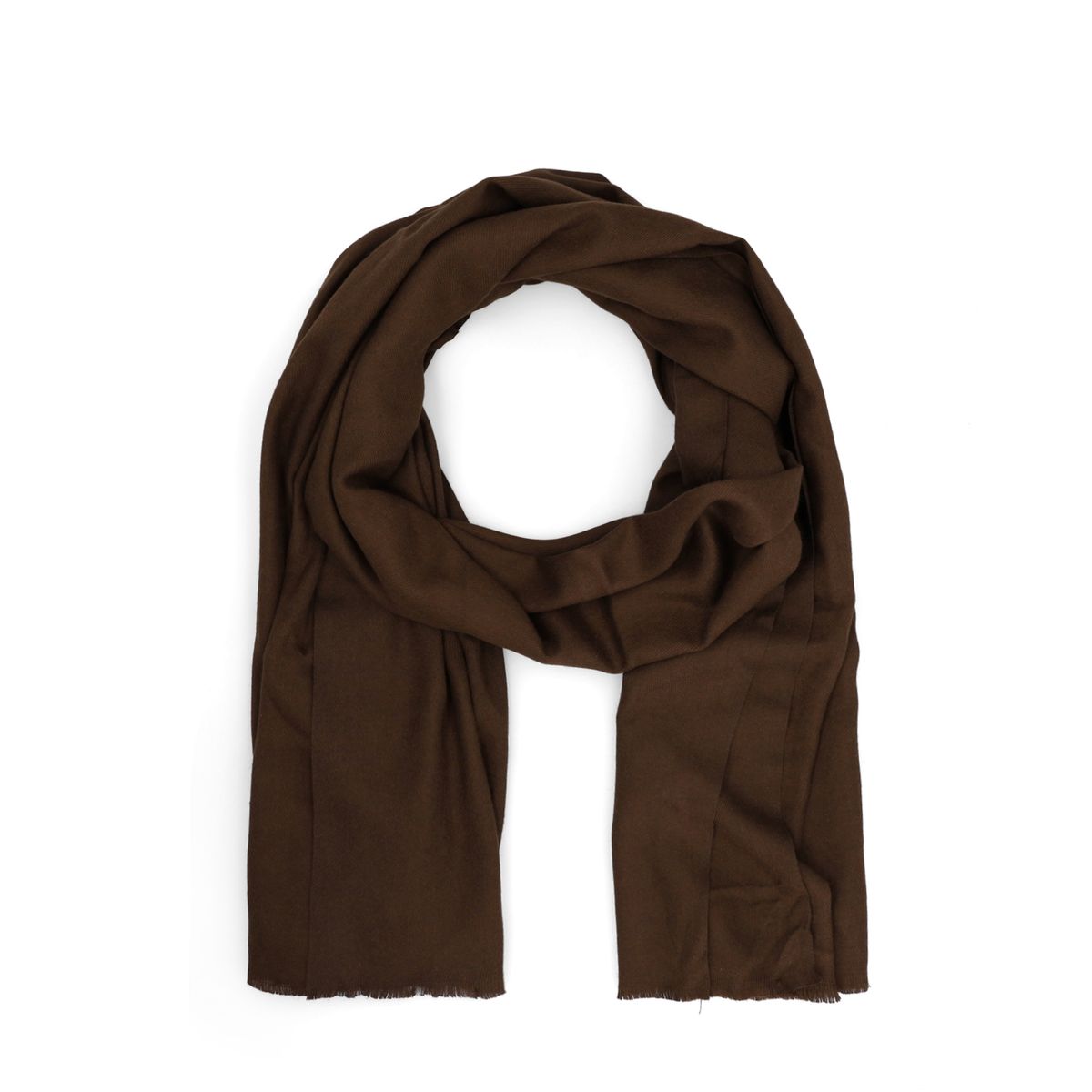 Donkerbruine sjaal