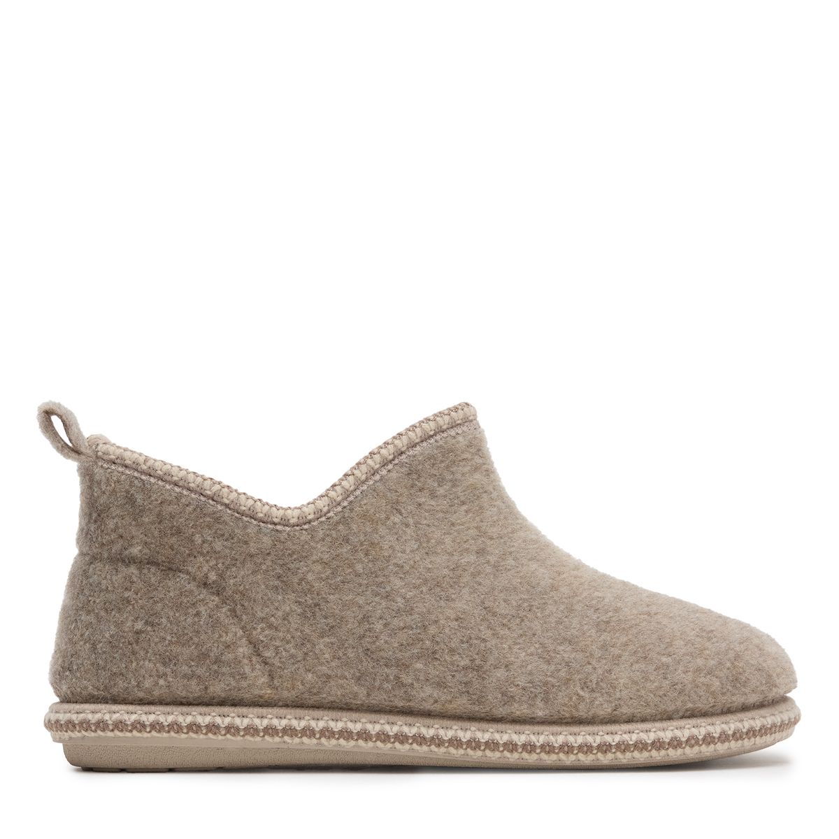 Taupe pantoffels