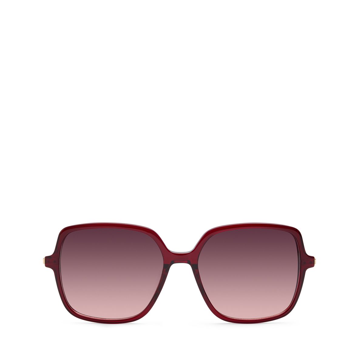 Burgundy zonnebril
