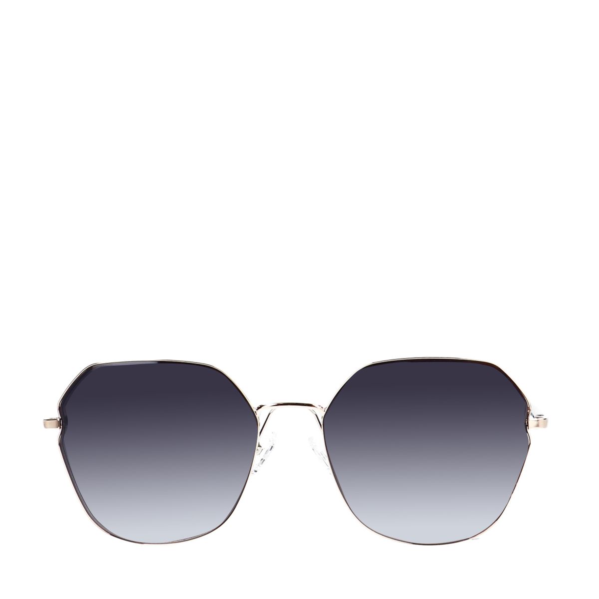 Zilverkleurige zonnebril