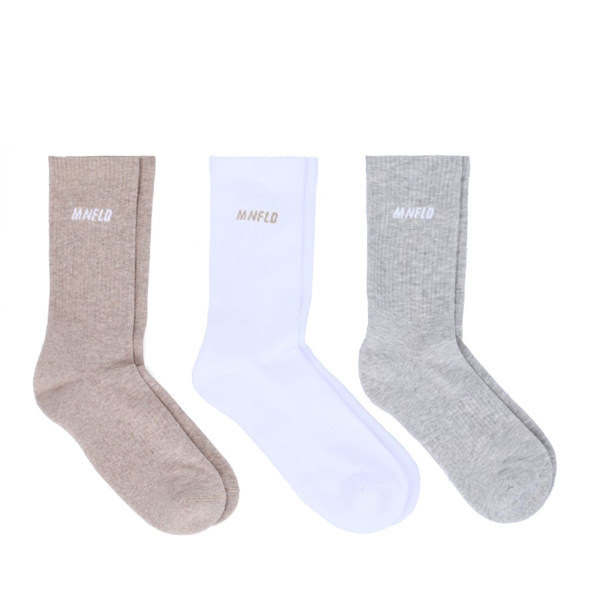 Multicolor 3-pack sokken