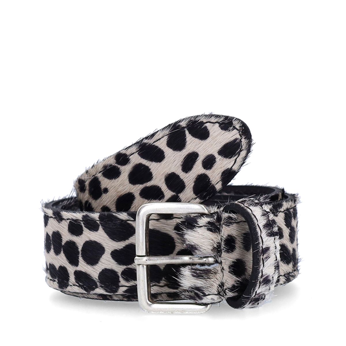 Cheetah riem met vacht
