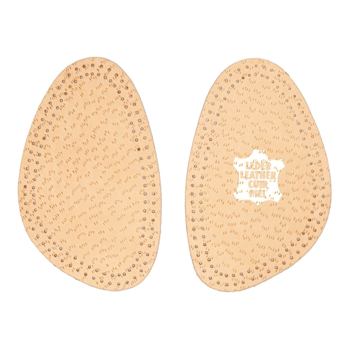 Leren voorvoet inlegzooltjes