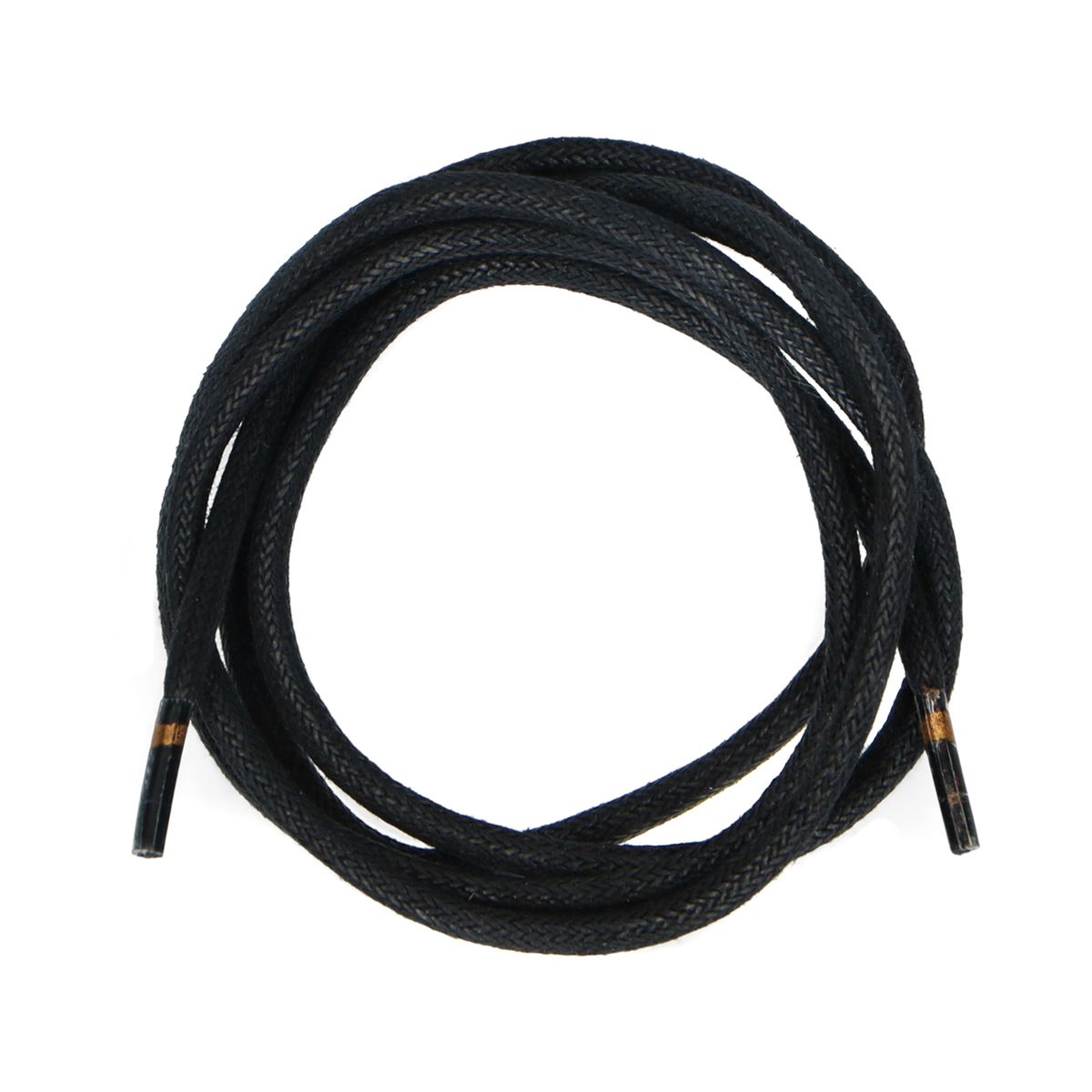 Zwarte schoenveters waxed (90 cm)