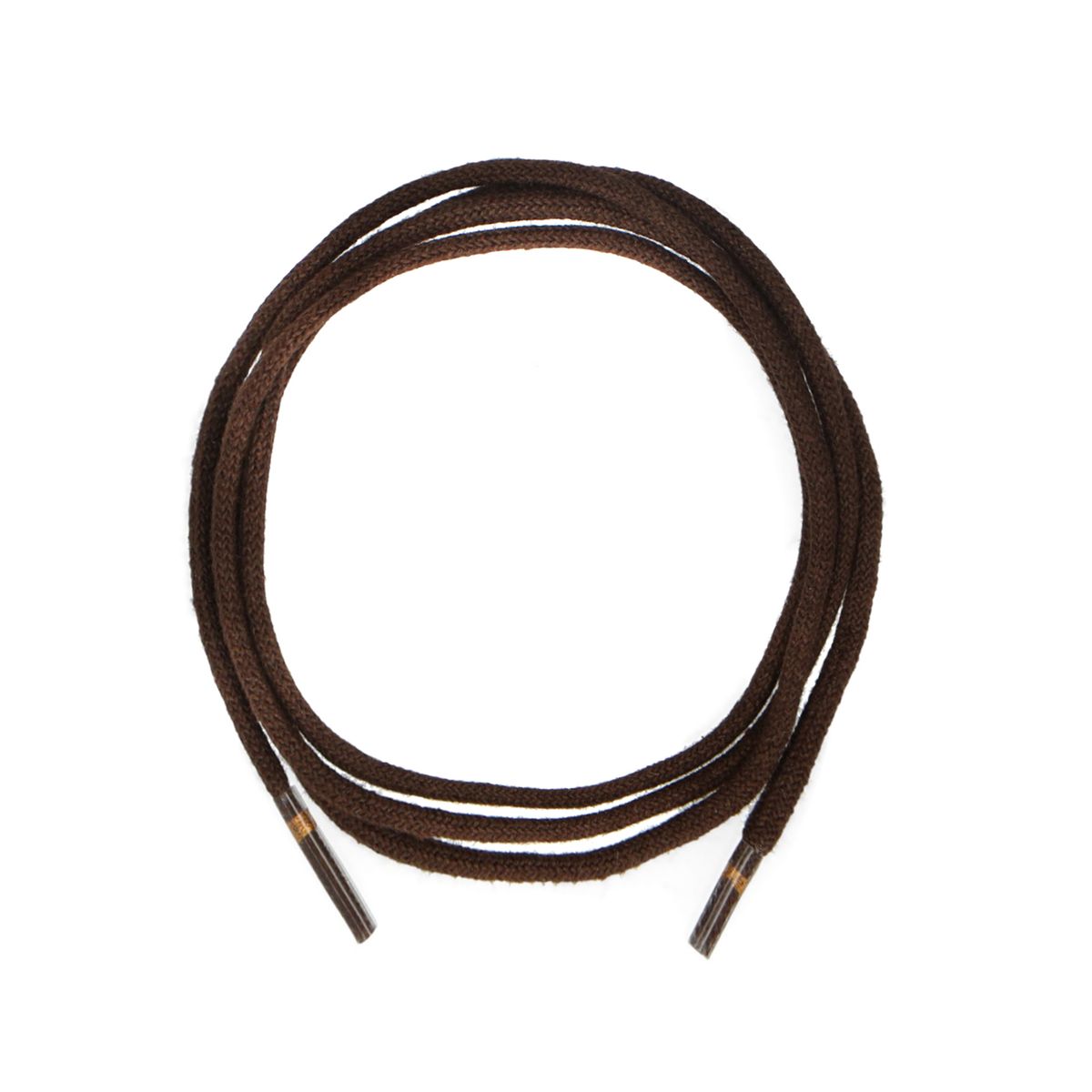 Donkerbruine schoenveters rond (75 cm)