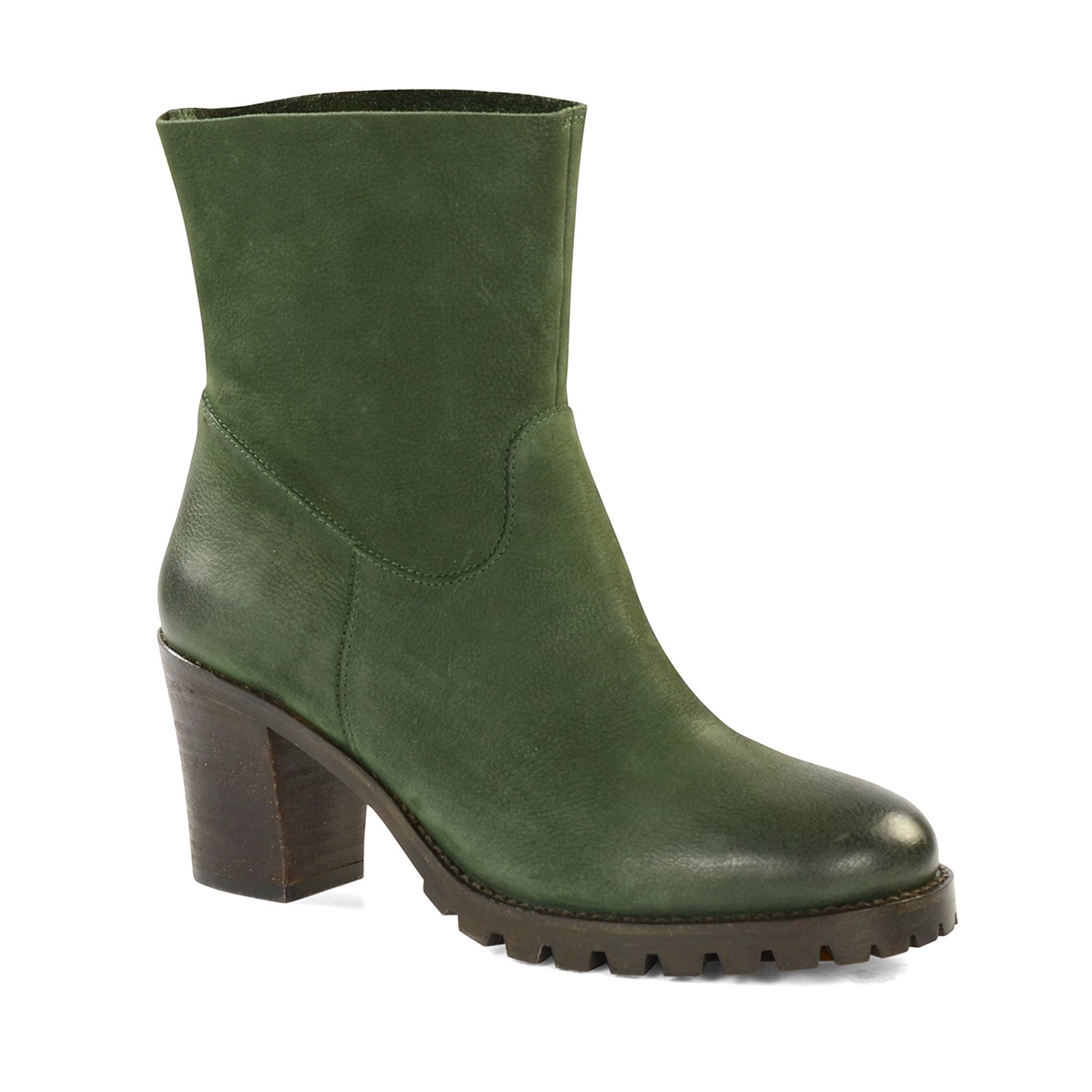 bottines vert