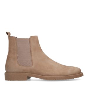 Cognac suède chelsea boots - Herenschoenen – SACHA