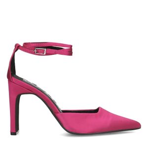 Roze gesloten pumps met plateauzool - Damesschoenen – SACHA