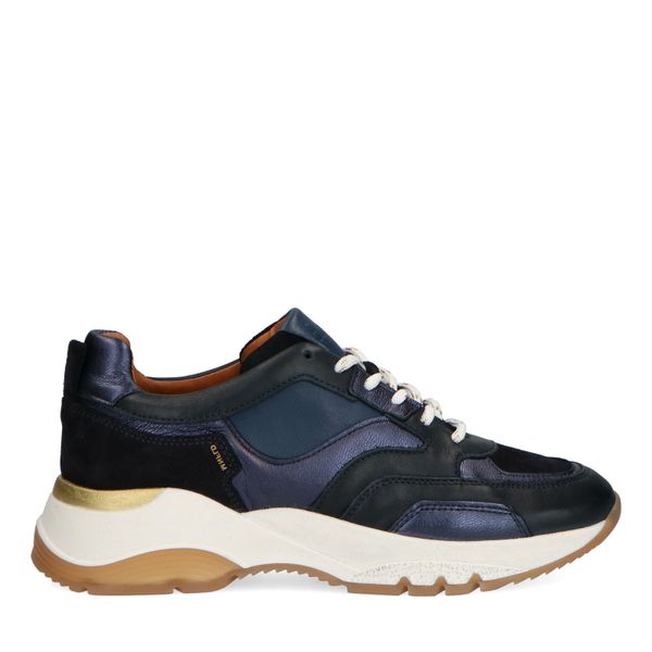Blauwe Dames Manfield Sneakers kopen? Vergelijk op Vindjeschoen.nl