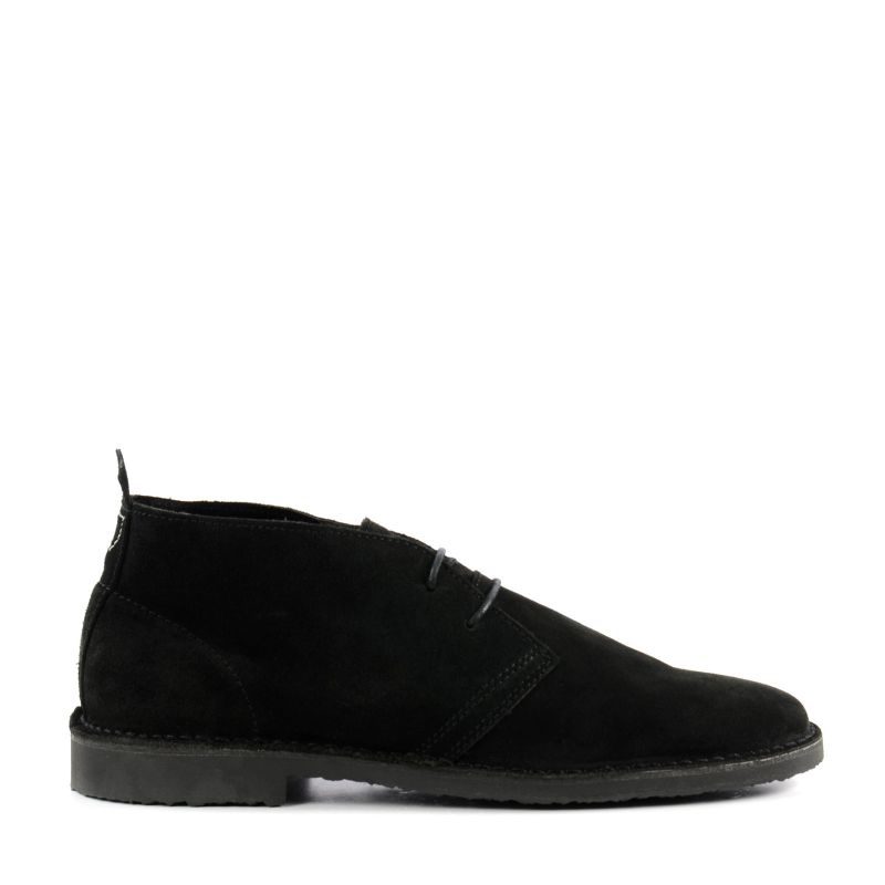 Suede desert boots zwart