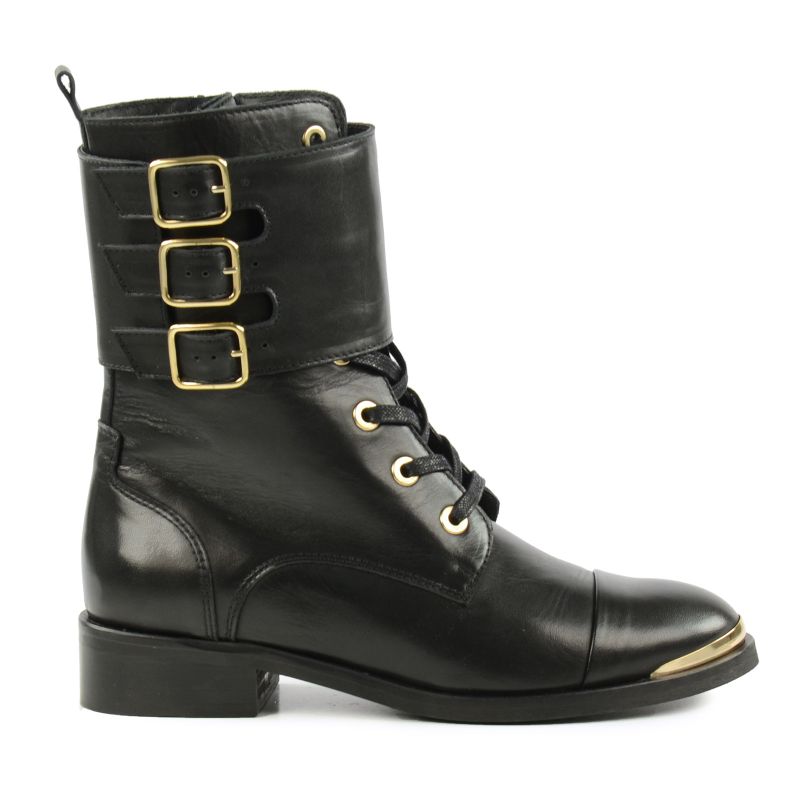 Biker-Boots - schwarz