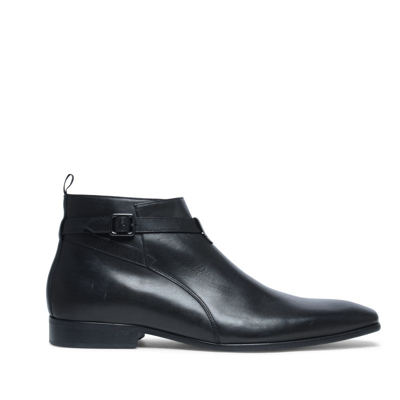 Korte zwarte lage boots