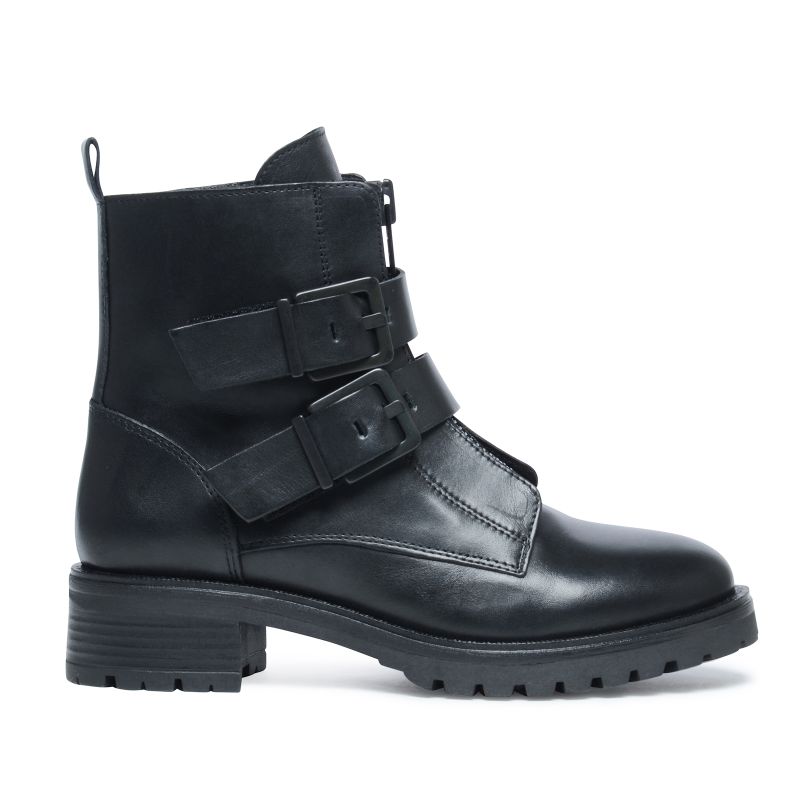 Zwarte biker boots