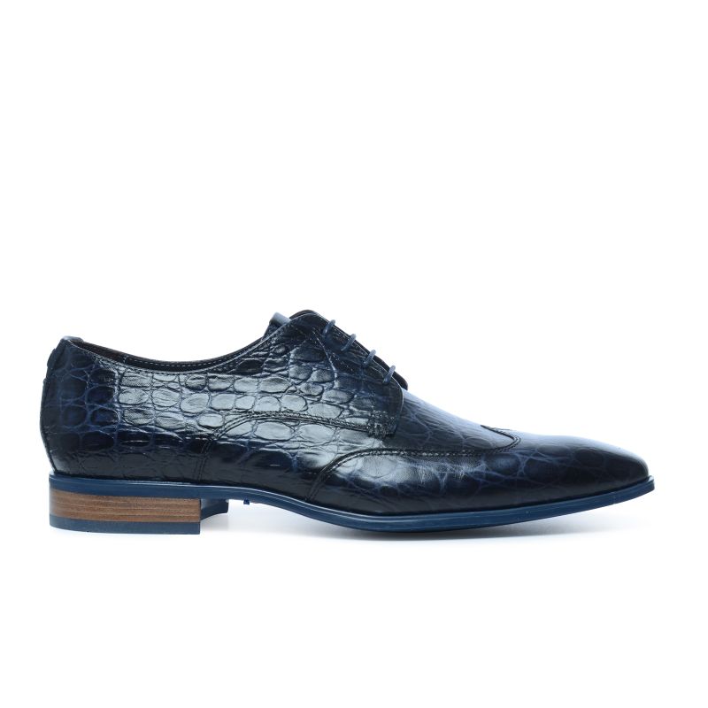 Giorgio Azzurro 96411 veterschoenen met slangenprint