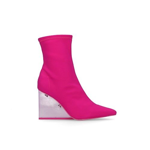 Jeffrey Campbell Siren Bottines-chaussettes - rose