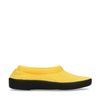 Gele stoffen slip ons