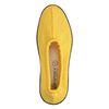 Slip-on en tissu - jaune