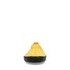 Gelbe Slip-ons aus Stoff