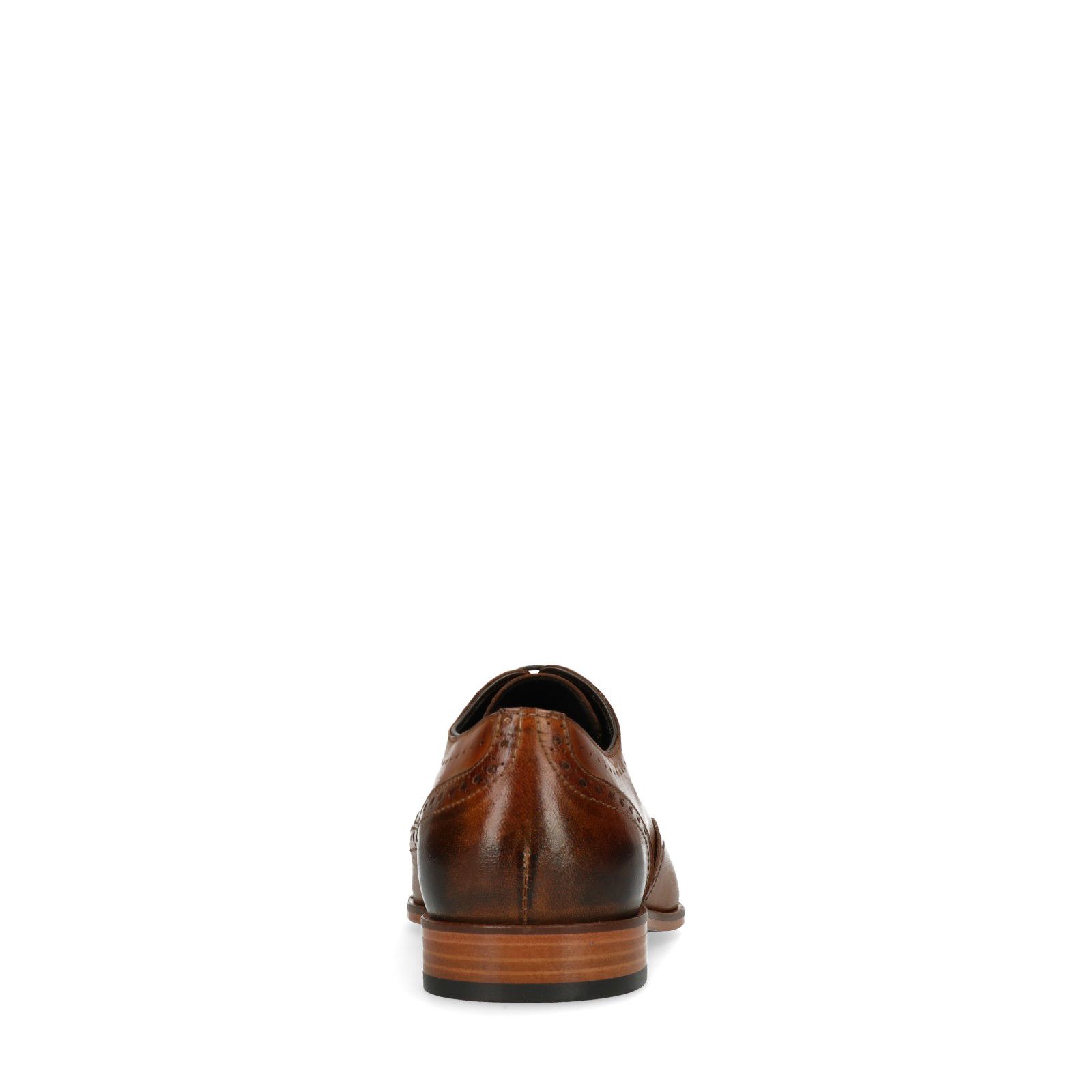 Bruine veterschoenen met brogues - Heren | MANFIELD