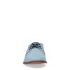 Blauwe veterschoenen met patroon