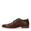 Chaussures à lacets en cuir - marron