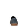 Chaussures à lacets en nubuck avec imprimé - bleu