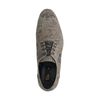 Chaussures à lacets en nubuck avec imprimé - vert