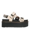 Dr. Martens Beige Kimber Logo sandalen met geweven band