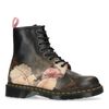 Dr. Martens 1460 zwart roos