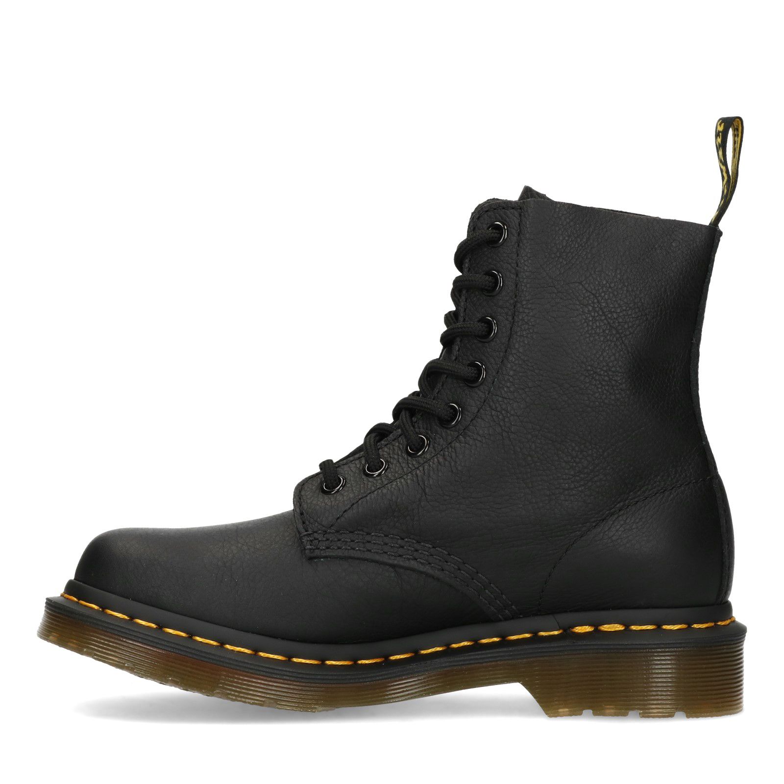 soft leather black doc martens