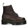 Dr. Martens Sinclair Milled Nappa Burgundy