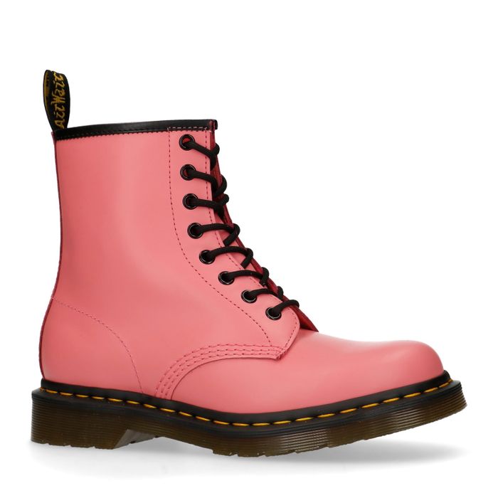 doc martens rose rouge