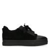 GANT Amanda schwarze Sneaker mit Kunstfell