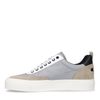 Goliath grijze nylon sneakers met suède