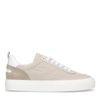 Goliath beigefarbene Sneaker aus Textil und Veloursleder