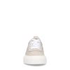 Goliath beigefarbene Sneaker aus Textil und Veloursleder