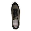 Goliath dunkelgrüne Sneaker aus Nylon und Veloursleder