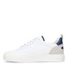 Baskets Goliath en nylon et daim - blanc