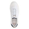 Baskets Goliath en nylon et daim - blanc