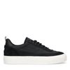 Baskets Goliath en nylon et daim - noir